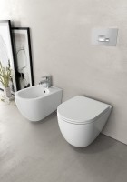 Унитаз ISVEA Infinity подвесной ШГВ 365*530*400 цвет серый бетон матовый 10NF02001SV-2V