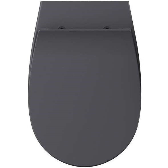 Сиденье для унитаза ISVEA Sentimenti Neo 40D10 с крышкой цвет антрацит матовый 40D10522I