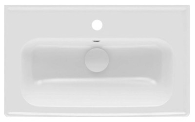 Раковина ISVEA Absolute подвесная ШГВ 612*371*155 отверстия для смесителя 1 цвет белый 10KF50061SV