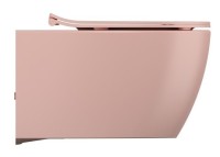 Унитаз ISVEA Sentimenti Neo Vortex (смыв торнадо), подвесной ШГВ 363*510*400 цвет лососевый матовый 10AR02013-2S