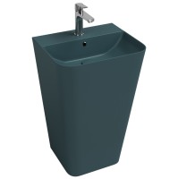 Раковина ISVEA Sott'Aqua напольная ШГВ 500*420*830 цвет изумрудный матовый 10SQ37001-2P