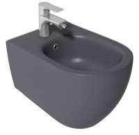 Биде ISVEA Sentimenti Neo подвесной ШГВ 363*510*400 цвет антрацит матовый 10AR41010-2C Биде ISVEA Sentimenti Neo подвесной ШГВ 363*510*400 цвет антрацит матовый 10AR41010-2C