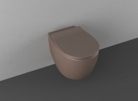 Унитаз ISVEA Sentimenti Neo Vortex (смыв торнадо), подвесной ШГВ 363*510*400 цвет коричневый матовый 10AR02013-2H