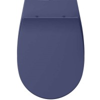 Сиденье для унитаза ISVEA Sentimenti Neo 40D10 с крышкой цвет синий матовый 40D10544I