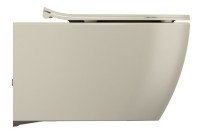 Унитаз ISVEA Sentimenti Neo Vortex (смыв торнадо), подвесной ШГВ 363*510*400 цвет слоновая кость матовый 10AR02013-2K