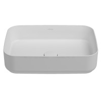 Раковина ISVEA Infinity накладная ШГВ 500*360*120 отверстия для смесителя отсутствуют цвет белый матовый 10NF65050SV-2L