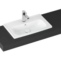 Раковина ISVEA Absolute подвесная ШГВ 612*371*155 отверстия для смесителя 1 цвет белый 10KF50061 Раковина ISVEA Absolute подвесная ШГВ 612*371*155 отверстия для смесителя 1 цвет белый 10KF50061