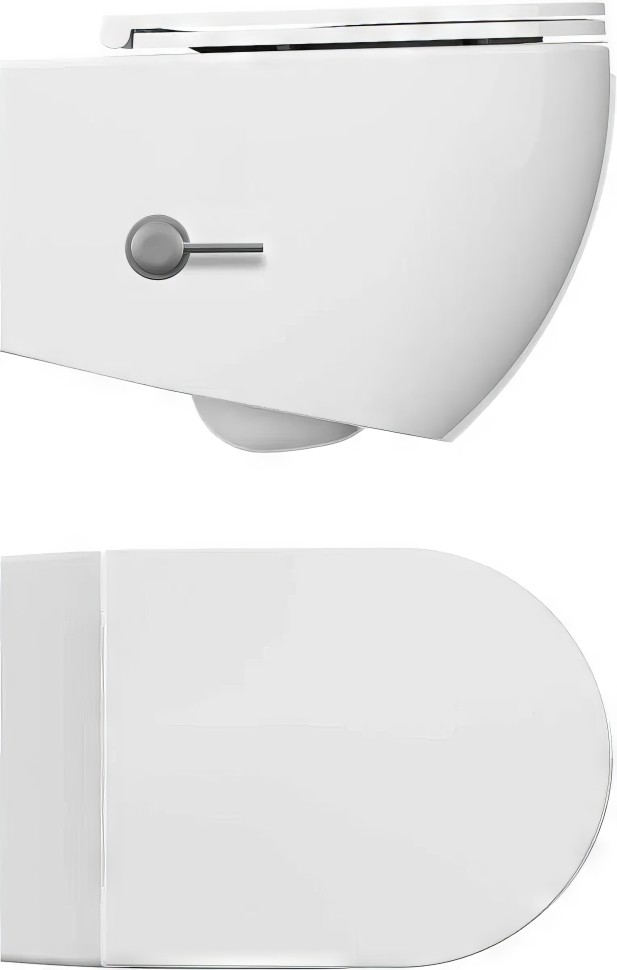 Унитаз ISVEA Infinity подвесной с функцией биде цвет белый матовый 10NFS1005I-2L