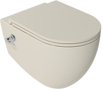 Унитаз ISVEA Infinity подвесной с функцией биде цвет слоновая кость матовый 10NFS1005I-2K Унитаз ISVEA Infinity подвесной с функцией биде цвет слоновая кость матовый 10NFS1005I-2K