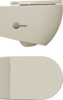 Унитаз ISVEA Infinity подвесной с функцией биде цвет слоновая кость матовый 10NFS1005I-2K Унитаз ISVEA Infinity подвесной с функцией биде цвет слоновая кость матовый 10NFS1005I-2K