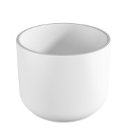 Раковина накладная ISVEA Allegro 42 цвет слоновая кость матовый 10AL66042-2K Раковина накладная ISVEA Allegro 42 цвет слоновая кость матовый 10AL66042-2K