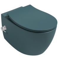 Унитаз ISVEA Sentimenti Neo подвесной с функцией биде цвет изумрудный матовый 10ARS1015I-2P