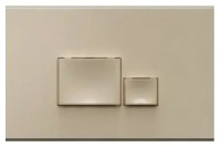 Клавиша смыва ISVEA Axis Piazza для унитаза ШГВ 246*26*164 цвет слоновая кость матовый 54MJ0106I