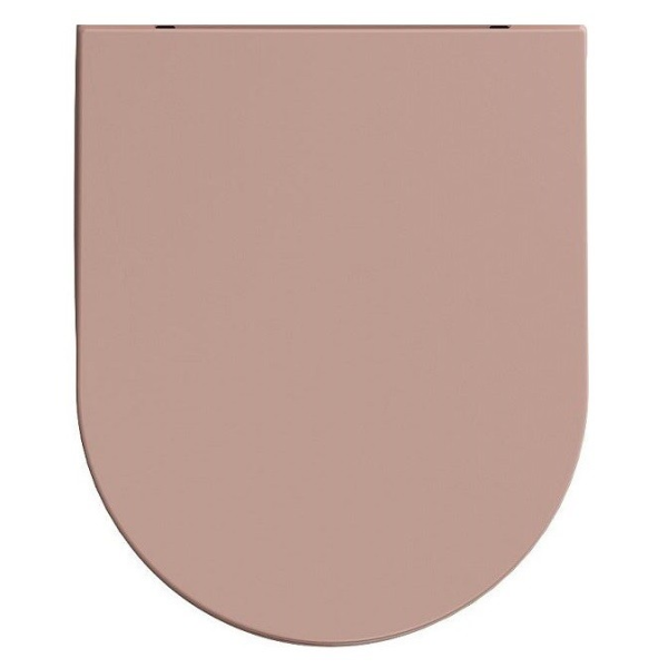Сиденье для унитаза ISVEA Infinity VEA Rondo F50 ШГ 365*445 цвет лососевый 40KF0541I-S