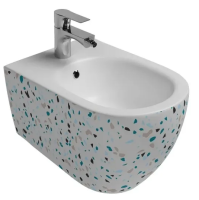 Биде ISVEA Infinity подвесной ШГВ 365*530*400 цвет белый матовый Terrazzo 10NF41001-TRZ-2L Биде ISVEA Infinity подвесной ШГВ 365*530*400 цвет белый матовый Terrazzo 10NF41001-TRZ-2L