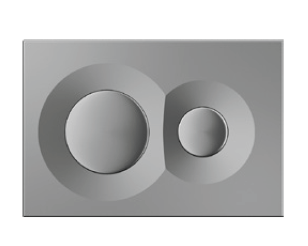 Клавиша смыва ISVEA Dome 54DM0101I для инсталляции Durezza цвет матовый хром 54DM0101I