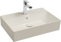 Раковина ISVEA SistemaZ Frame накладная ШГВ 600*420*132 отверстия для смесителя 1 цвет слоновая кость матовый 10SF50060-2K Раковина ISVEA SistemaZ Frame накладная ШГВ 600*420*132 отверстия для смесителя 1 цвет слоновая кость матовый 10SF50060-2K