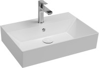 Раковина ISVEA SistemaZ Frame накладная ШГВ 600*420*132 отверстия для смесителя 1 цвет белый матовый 10SF50060-2L Раковина ISVEA SistemaZ Frame накладная ШГВ 600*420*132 отверстия для смесителя 1 цвет белый матовый 10SF50060-2L