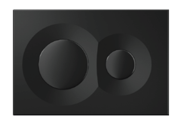 Клавиша смыва ISVEA Dome 54DM0104I для инсталляции Durezza цвет черный матовый 54DM0104I