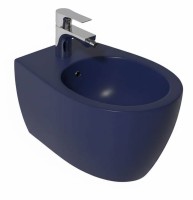Биде ISVEA Sentimenti Neo подвесной ШГВ 363*510*400 цвет синий матовый 10AR41010-2Z