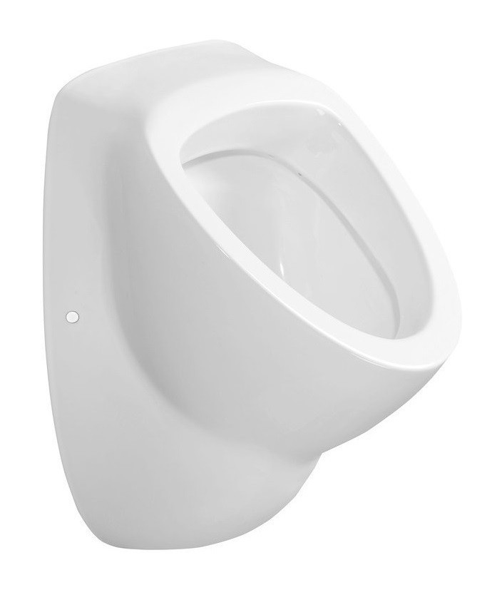 Писсуар подвесной ISVEA Soluzione скрытый подвод воды, в комплекте крепеж и сифон, без смывного устройств цвет белый 10SZ92001DS