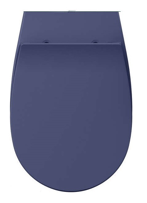 Сиденье для унитаза ISVEA Sentimenti Neo D40 ШГ 367*440 цвет синий матовый 40D40544I-S