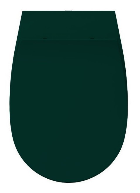 Сиденье для унитаза ISVEA Sentimenti Neo D40 ШГ 367*440 цвет изумрудный матовый 40D40545I-S