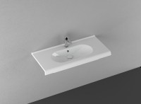 Раковина ISVEA Sentimenti накладная ШГВ 1000*450*170 цвет белый 10SM50100SV