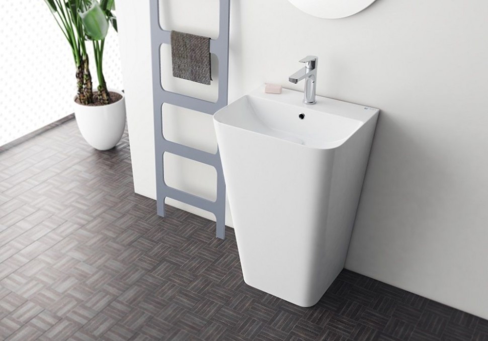 Раковина ISVEA Sott'Aqua напольная ШГВ 500*420*830 цвет белый 10SQ37001SV