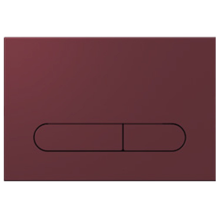 Клавиша смыва ISVEA Sotti 54ST0112I для инсталляции Durezza цвет бордовый матовый 54ST0112I