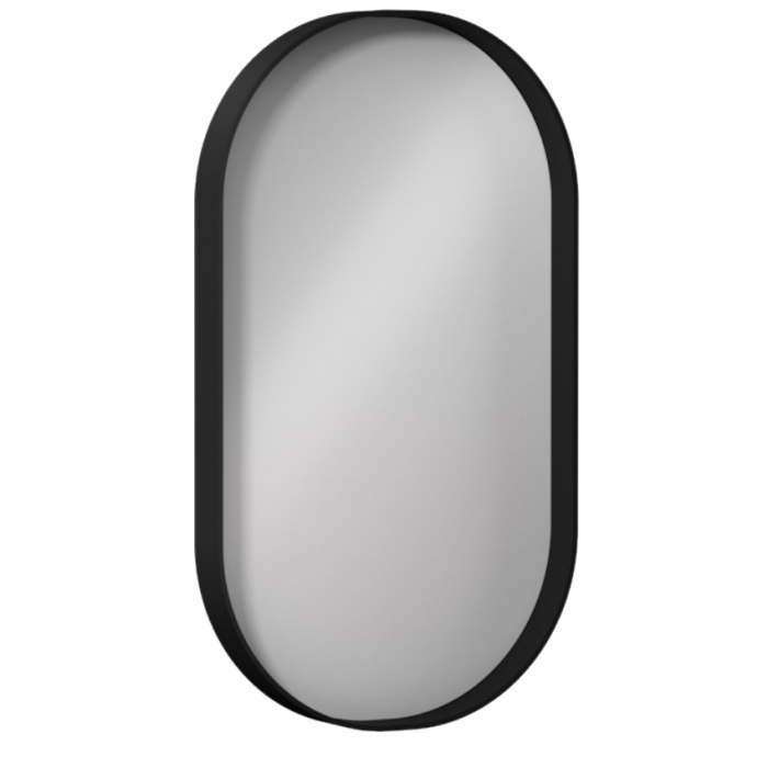 Зеркало овальное ISVEA Puno 40 цвет черный 29PN4004040I