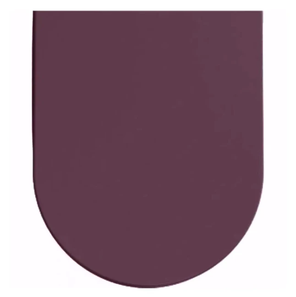 Сиденье для унитаза ISVEA Infinity VEA Rondo F50  ШГ 365*445 цвет бордовый матовый 40KF0543I