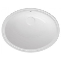 Раковина ISVEA Soluzione встраиваемая снизу ШГВ 524*422*194 отверстия для смесителя отсутствуют цвет белый 10AR77051