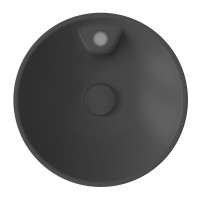 Раковина ISVEA SistemaY Soft накладная ШГВ 450*450*120 отверстия для смесителя 1 цвет антрацит матовый 10SY65045SV-2C