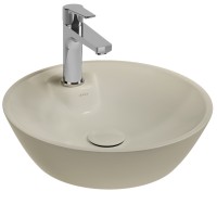 Раковина ISVEA SistemaY Soft накладная ШГВ 450*450*120 отверстия для смесителя 1 цвет слоновая кость матовый 10SY65045-2K Раковина ISVEA SistemaY Soft накладная ШГВ 450*450*120 отверстия для смесителя 1 цвет слоновая кость матовый 10SY65045-2K