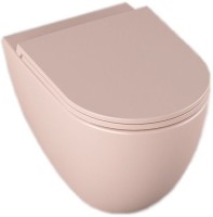 Унитаз ISVEA Infinity Vortex (смыв торнадо), подвесной ШГВ 365*530*400 цвет лососевый матовый 10NF02003-2S