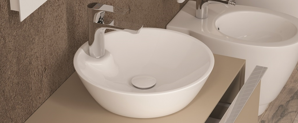 Раковина ISVEA SistemaY Soft накладная ШГВ 450*450*120 отверстия для смесителя отсутствуют цвет белый 10SY66045SV