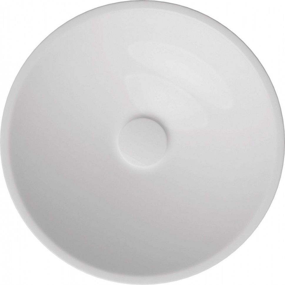 Раковина ISVEA SistemaY Soft накладная ШГВ 450*450*120 отверстия для смесителя отсутствуют цвет белый 10SY66045SV