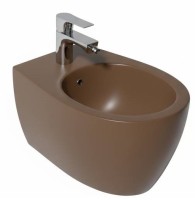 Биде ISVEA Sentimenti Neo подвесной ШГВ 363*510*400 цвет коричневый матовый 10AR41010-2H