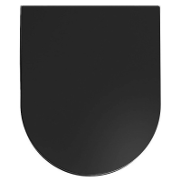 Сиденье для унитаза ISVEA Infinity VEA Rondo F50 ШГ 365*445 цвет черный матовый 40KF0521I Сиденье для унитаза ISVEA Infinity VEA Rondo F50 ШГ 365*445 цвет черный матовый 40KF0521I