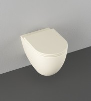 Унитаз ISVEA Infinity Vortex (смыв торнадо), подвесной ШГВ 365*530*400 цвет слоновая кость матовый 10NF02003-2K